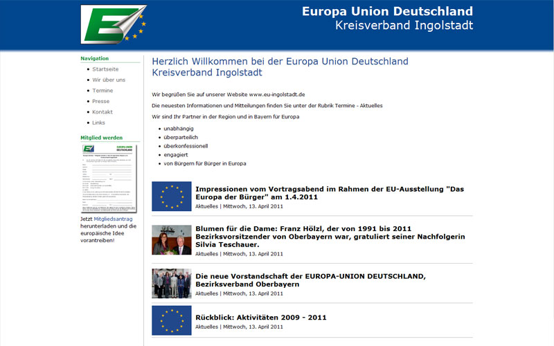 Europa Union Deutschland - Kreisverband Ingolstadt